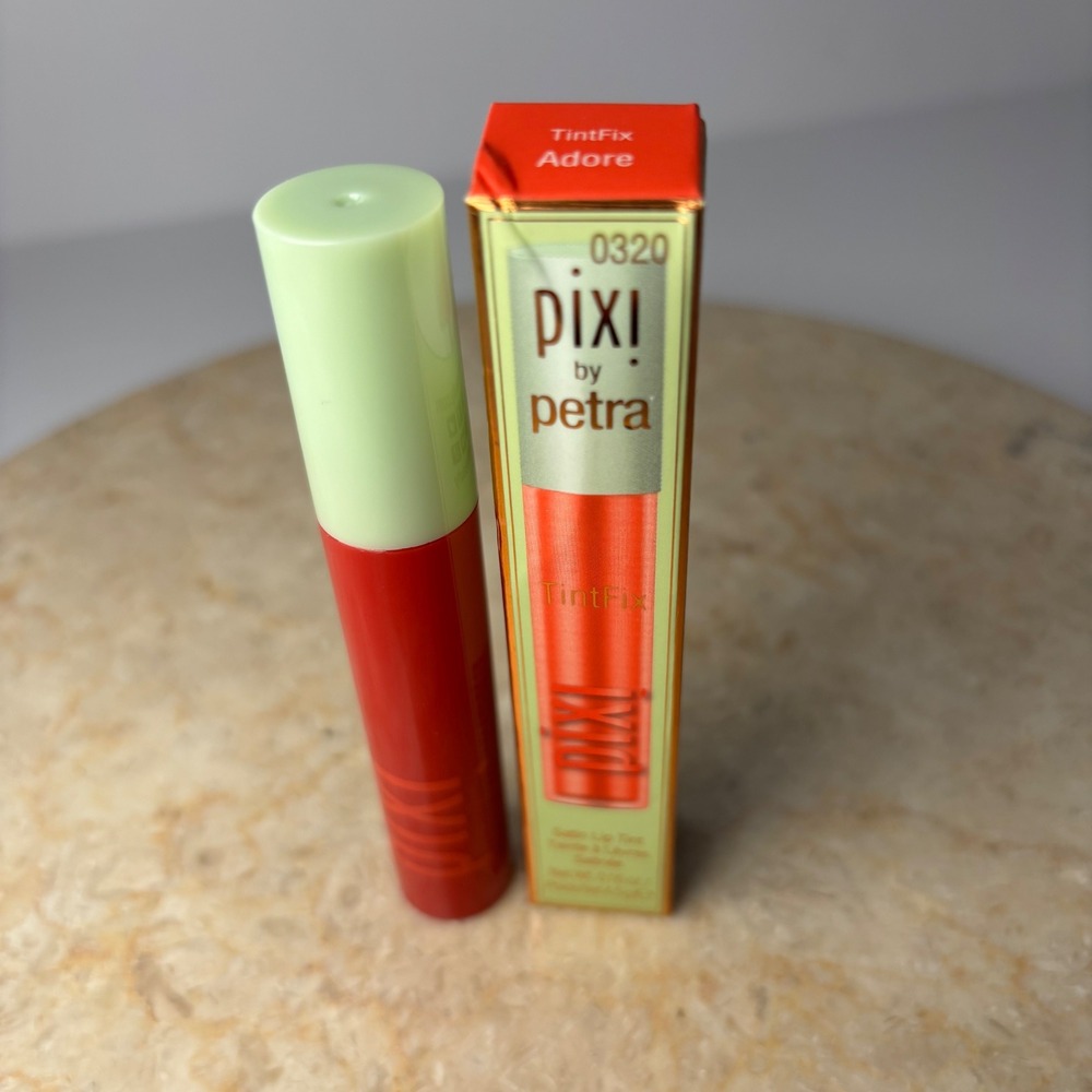 NIB Pixi Beauty TintFix Satin Lip Tint‎ ADORE Hydro Matte Stain Hyaluronic Acid
